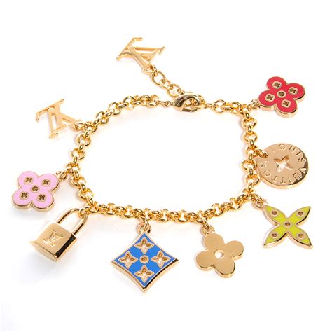 louis vuitton multicolor charm bracelet|louis vuitton charm bracelet price.